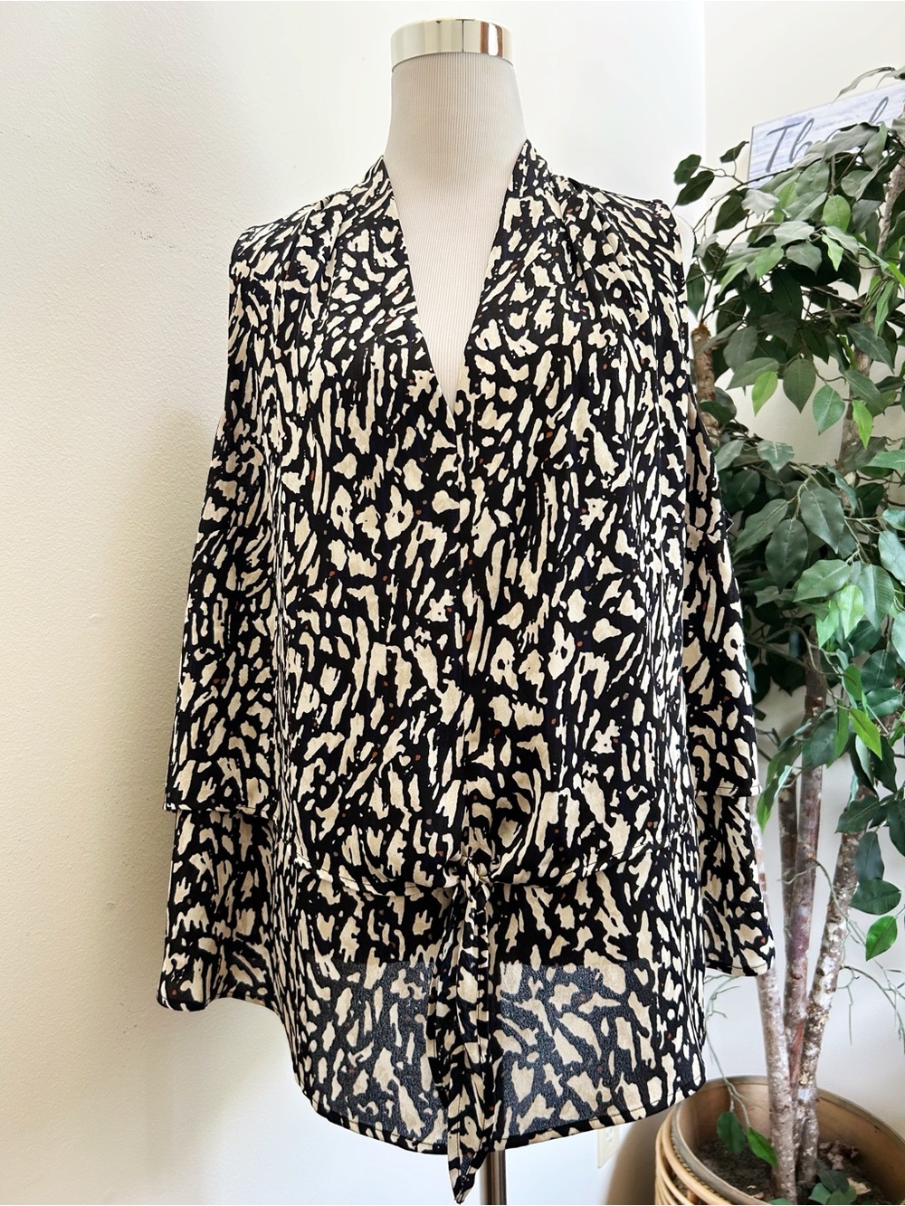 Nic + Zoe Animal Print Tank Top